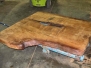 76″ Freeform 4 inches thick Ancient Kauri Slab!