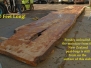A HUGE Ancient Kauri slab  - 40 feet, all in one peice!